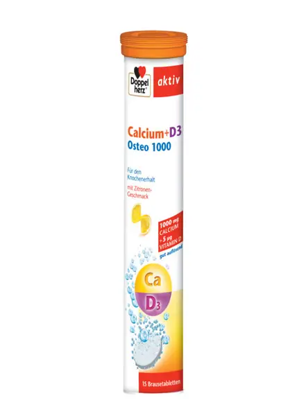 Calciu Vitamina D3 Osteo 1000, Doppelherz