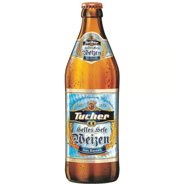 Tucher Helles Hefeweizen Bere nefiltrata