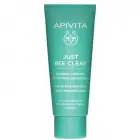 Crema matiafianta anti acnee Just Bee Clear Apivita, 40 ml