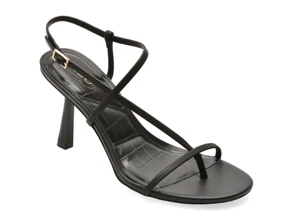 Sandale elegante ALDO negre, NALLIA 001, din piele naturala