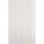 Faianta baie Kai Sorel White, alb, lucios, model, 40 x 25 cm
