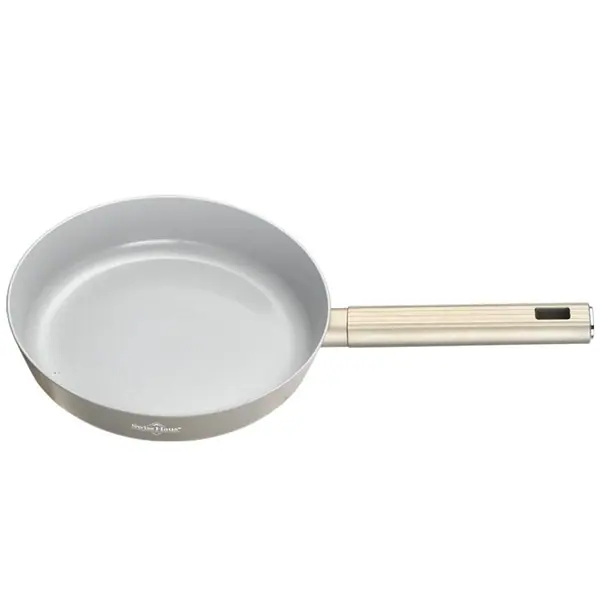 Tigaie Swiss Haus SH-SCFP24CH, Ø24x4,9 cm, Acoperire ceramica Sapphire, Fara PTFE/PFAS/PFOA, Inductie, Sampanie