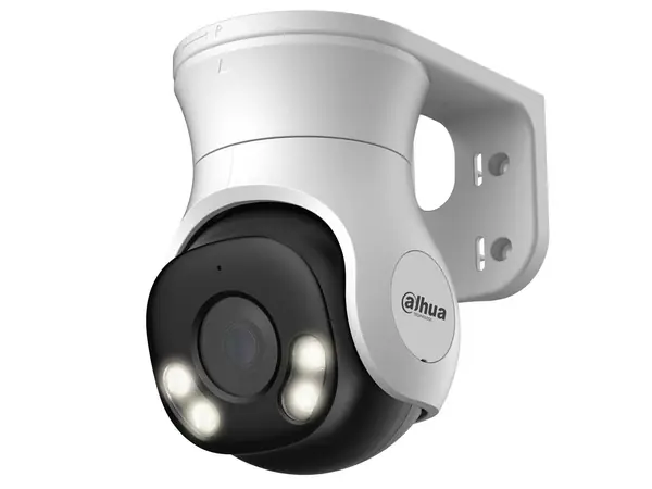 Camera de supraveghere HDCVI Dahua HAC-PT1239A-A-LED-0280B-S2, 2MP, rotire de pe mobil, IR+LED, microfon, IP66