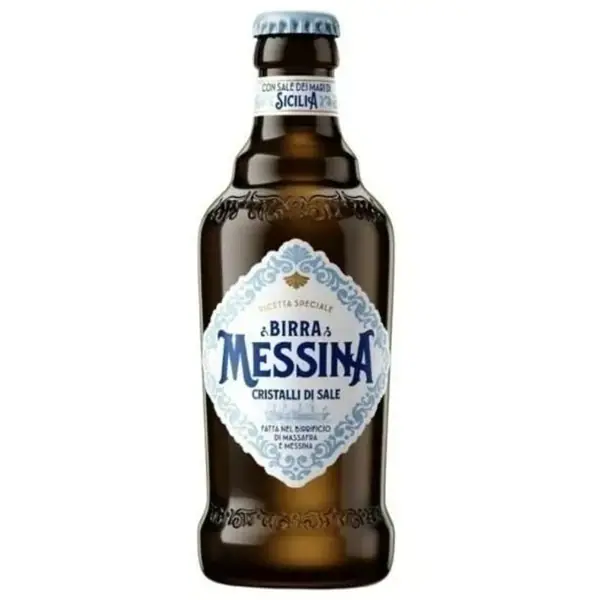 Birra Messina Cristalli di sale Bere blonda