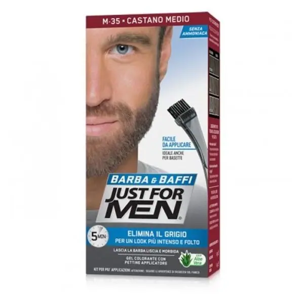 Vopsea pentru barba Just For Men - Saten