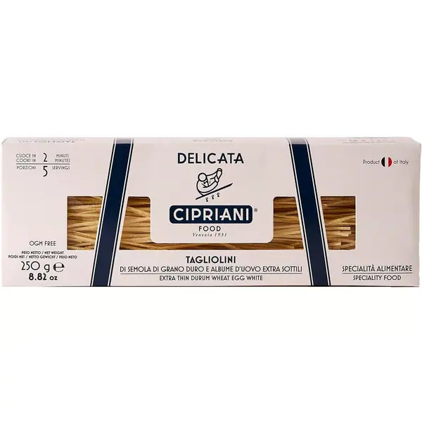 Cipriani Delicate Taglioni all'uovo Paste cu ou