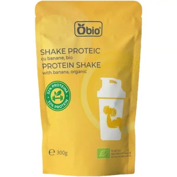Obio ECO Shake proteic cu banane