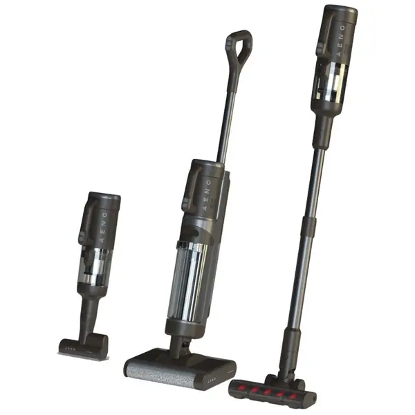 Aspirator vertical pentru curățare uscată și umedă 3in1 AENO ATC0001, 200W, Li-Ion 4000 mAh, 14 kPa, 1 l, Autonomie până la 45min, Auto-curățare, SMAR