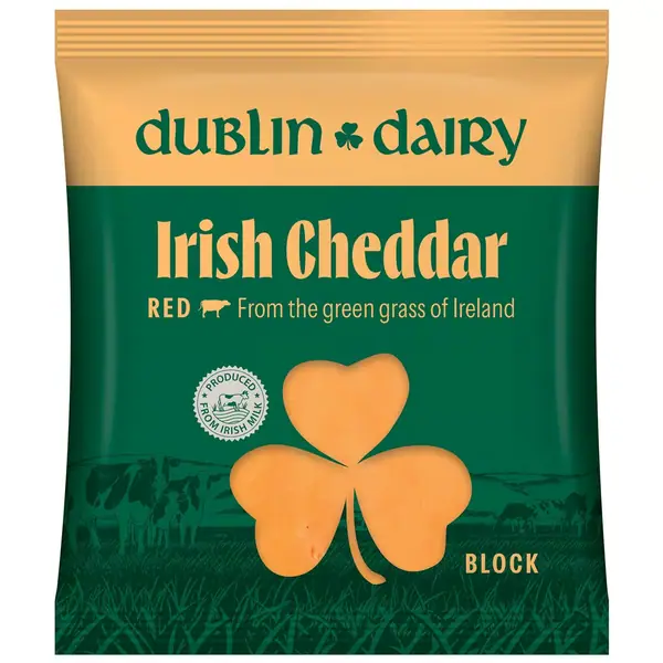 Dublin Dairy Irish Cheddar Red bucata