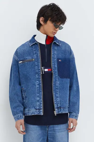 Tommy Jeans  geacă din denim din bumbac
