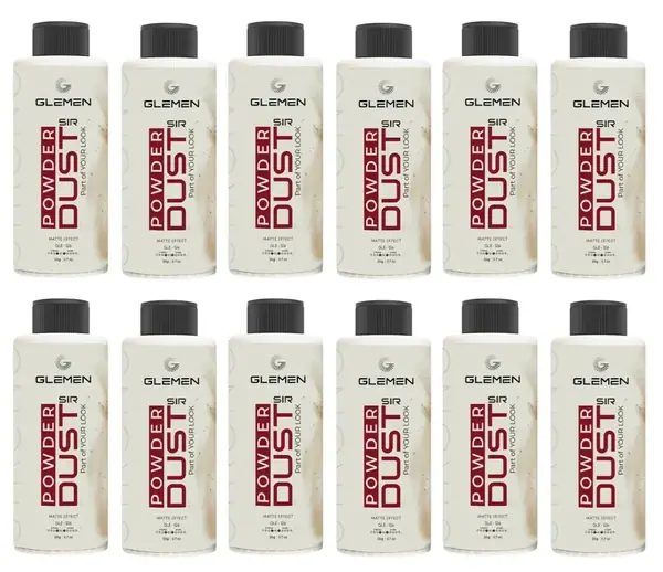 Set 12 - Pudra de Volum Glemen Dust - Fara Glicerina, 20 gr